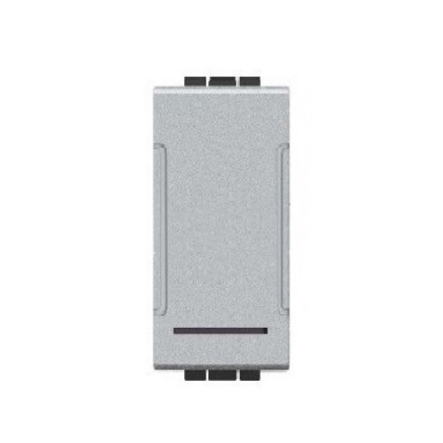 [Interruttore unipolare 16A INT-LGT argento] 801A